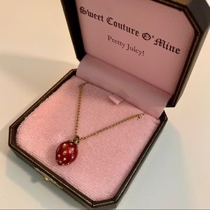 Juicy Couture Strawberry Necklace